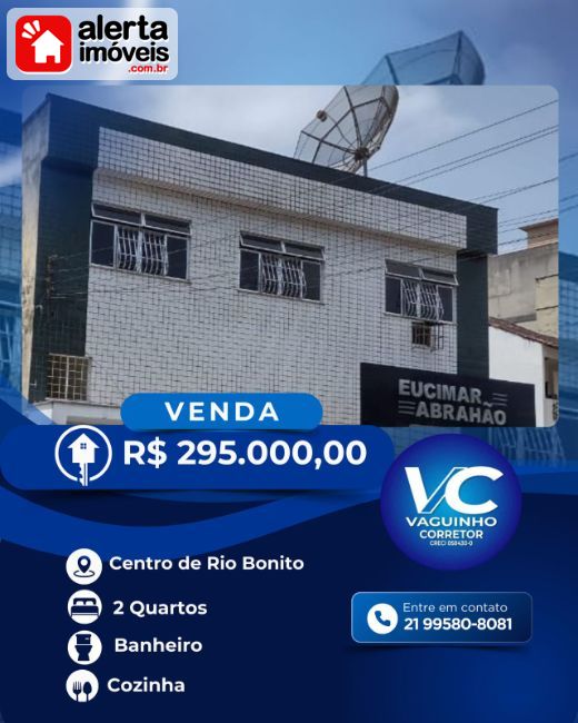 Apartamento - Venda:  centro , Rio Bonito - RJ