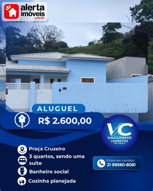 Casa - Venda - Aluguel:  praça cruzeiro , Rio Bonito - RJ