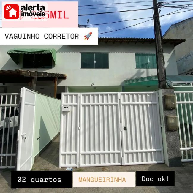 Casa - Venda:  MANGUEIRINHA , Rio Bonito - RJ
