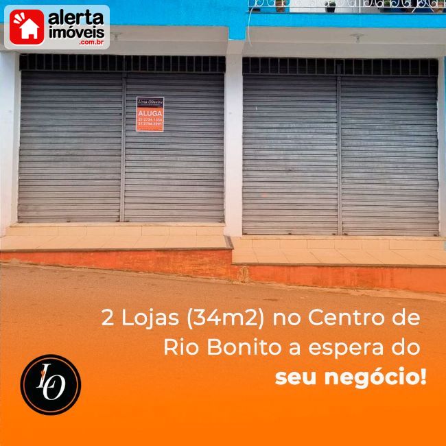 Loja - Aluguel:  Centro, Rio Bonito - RJ