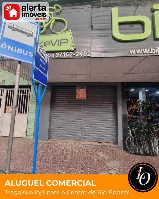 Loja - Aluguel:  Centro, Rio Bonito - RJ