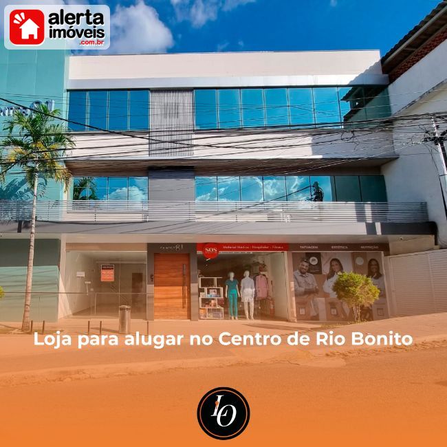Sala Comercial - Aluguel:  Centro, Rio Bonito - RJ