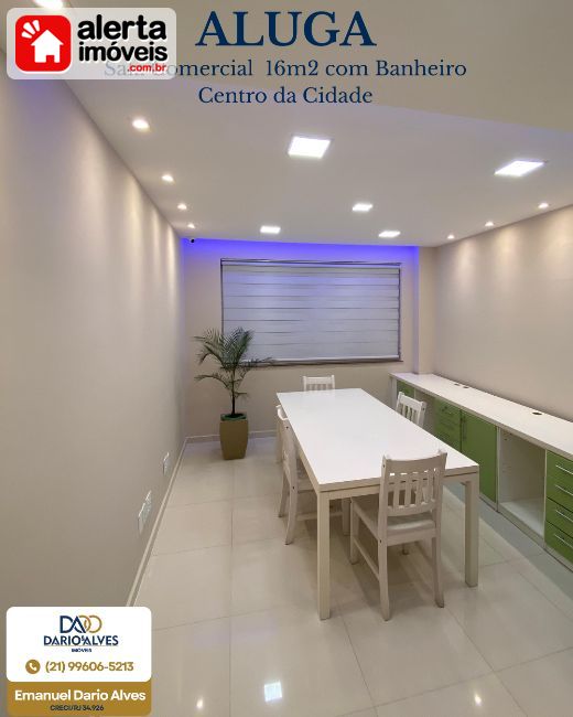 Sala Comercial - Aluguel:  Centro, Rio Bonito - RJ