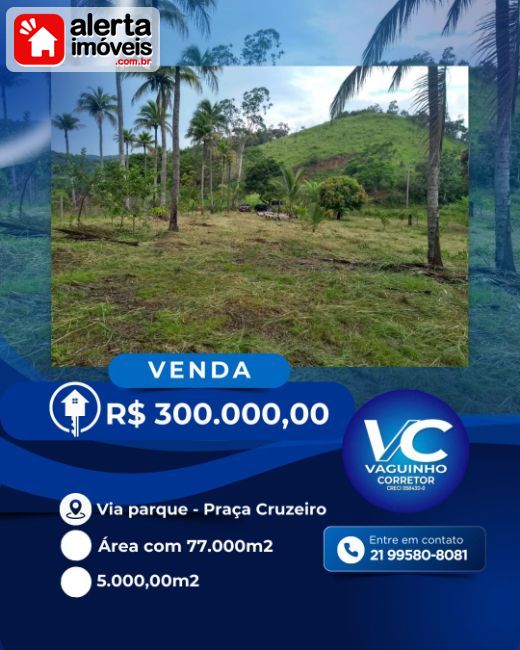 Terreno - Venda:  praça cruzeiro , Rio Bonito - RJ