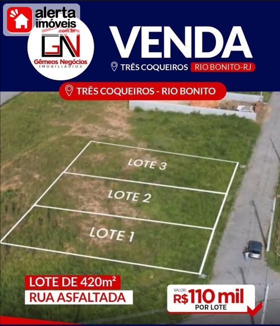 Terreno - Venda:  Viçosa, Rio Bonito - RJ