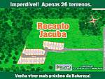 Lote Venda - Loteamento Recanto Jacuba - Jacuba, Rio Bonito - RJ